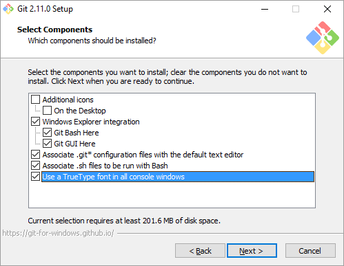 Git installer - 1